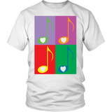 LOVE Music 4x - Unisex - Front