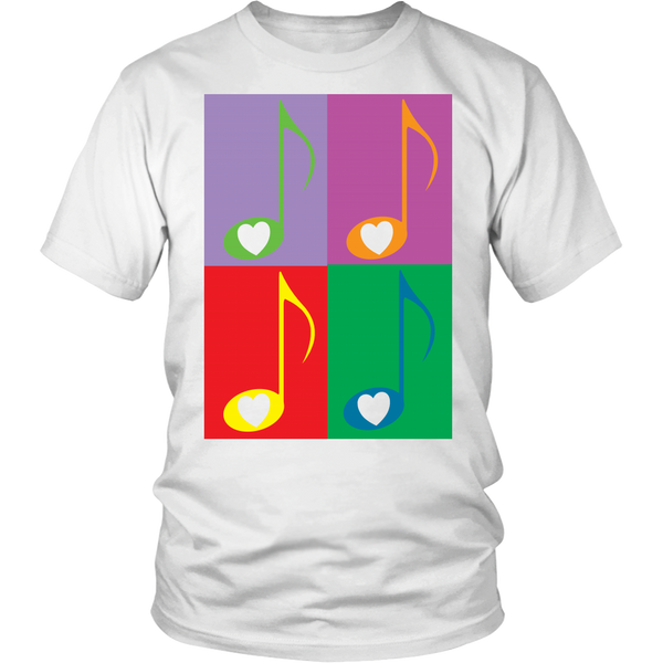 LOVE Music 4x - Unisex - Front