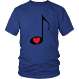 LOVE Music - Unisex - On Light - Front