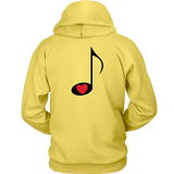 LOVE Music - Hoodie - On Light - BACK