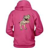 T-Rex - Hoodie - On BACK