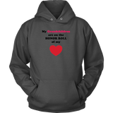 My Grandchildren are on the HONOR ROLL of my HEART - Hoodie - On Light - Front