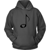 LOVE Music with Clear Heart - Hoodie - On Light - Front