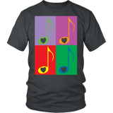 LOVE Music 4x - Unisex - Front