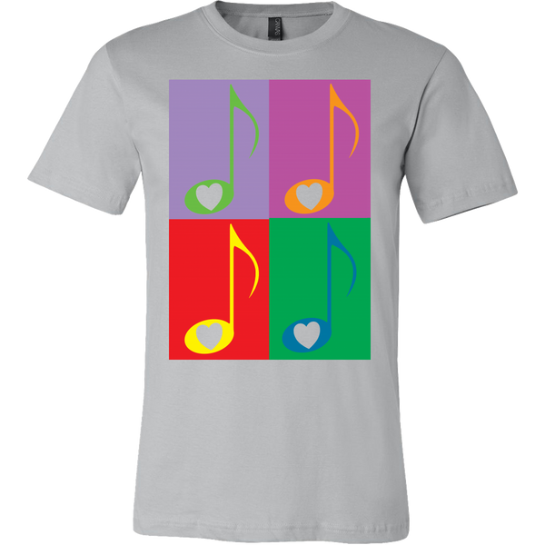 LOVE Music 4x - Mens- Front