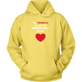 My Children are on the HONOR ROLL of my HEART - Hoodie - On Light - Front