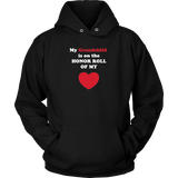 My Grandchild is on the HONOR ROLL of my HEART - Hoodie - On Dark - Front