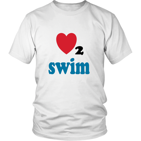 LOVE 2 Swim - Unisex - On Light- Front