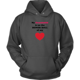 My Grandchild is on the HONOR ROLL of my HEART - Hoodie - On Light - Front