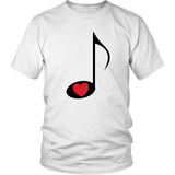 LOVE Music - Unisex - On Light - Front