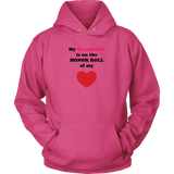 My Grandchild is on the HONOR ROLL of my HEART - Hoodie - On Light - Front