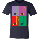 LOVE Music 4x - Mens- Front