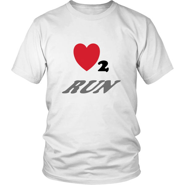 LOVE 2 Run - Unisex - On Light- Front