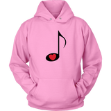 LOVE Music - Hoodie - On Light - Front