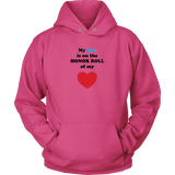 My Son is on the HONOR ROLL of my HEART - Hoodie - On Light - Front