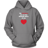 My Children are on the HONOR ROLL of my HEART - Hoodie - On Light - Front