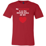 My Grandchild is on the HONOR ROLL of my HEART - Mens - On Dark - Front