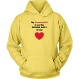 My Grandchild is on the HONOR ROLL of my HEART - Hoodie - On Light - Front