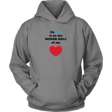 My Son is on the HONOR ROLL of my HEART - Hoodie - On Light - Front