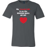 My Grandchild is on the HONOR ROLL of my HEART - Mens - On Dark - Front