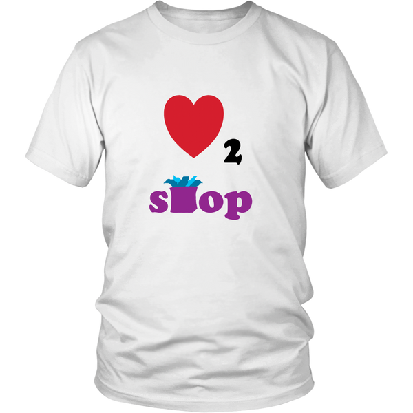 LOVE 2 Shop - Unisex - On Light - Front