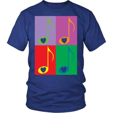 LOVE Music 4x - Unisex - Front