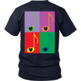 LOVE Music 4x - Unisex - BACK