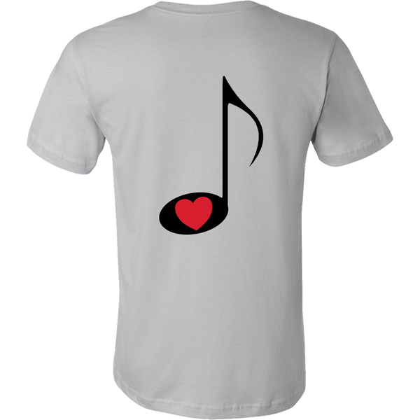 LOVE Music - Mens - On Light - BACK