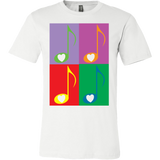 LOVE Music 4x - Mens- Front