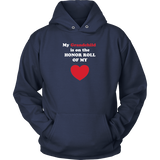 My Grandchild is on the HONOR ROLL of my HEART - Hoodie - On Dark - Front