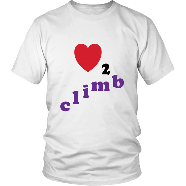 LOVE 2 Climb - Unisex - On Light - Front