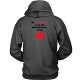 My Grandchild is on the Honor Roll of My Heart - Hoodie - On Light - BACK