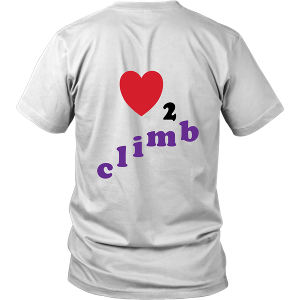 LOVE 2 Climb - Unisex - On Light - BACK