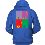 LOVE Music 4x - Hoodie - BACK