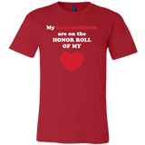 My Grandchildren are on the HONOR ROLL of my HEART - Mens - On Dark - Front