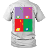 LOVE Music 4x - Unisex - BACK