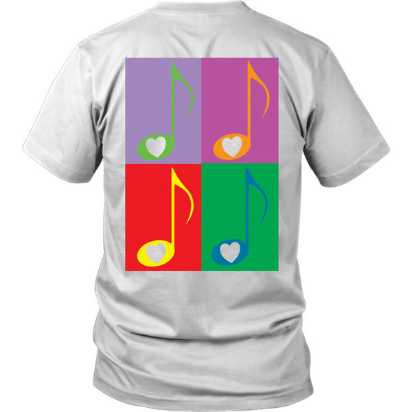 LOVE Music 4x - Unisex - BACK